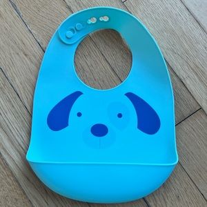 Silicone bib for babies - used condition